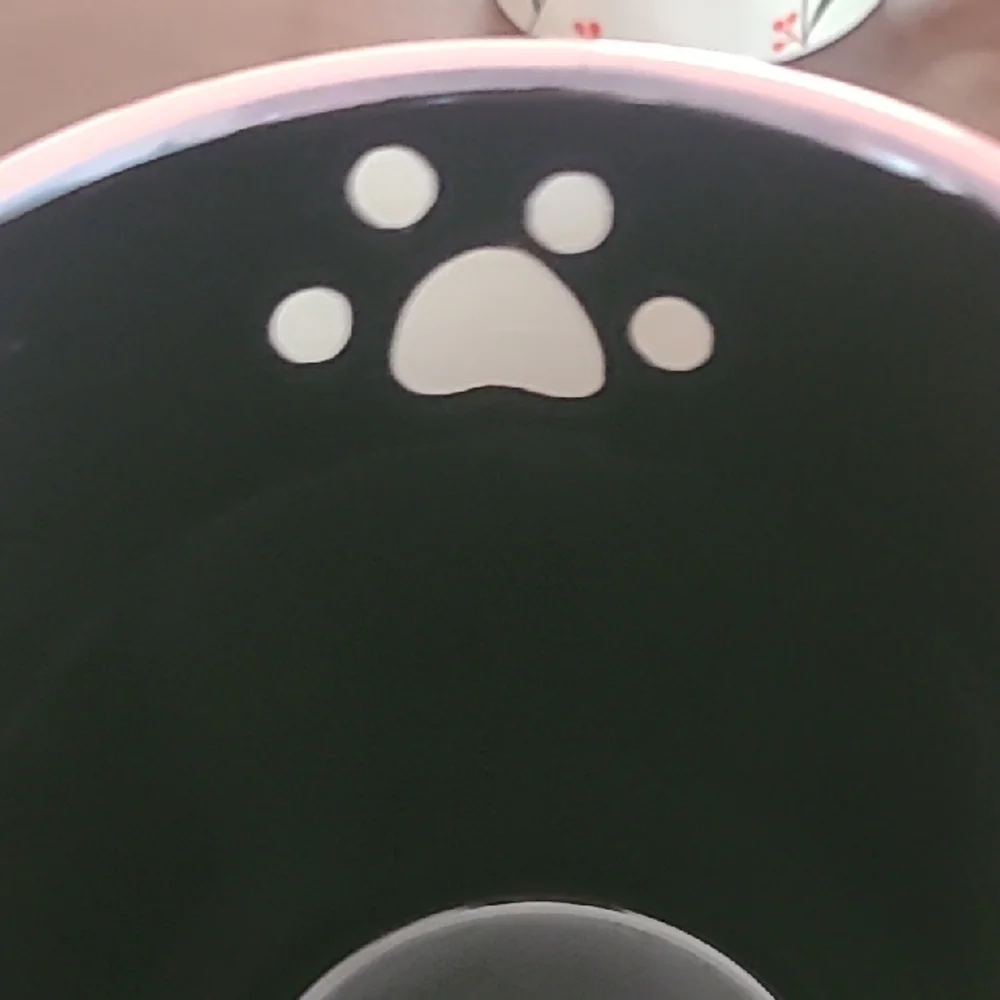 Pink Paw Print Mug - Picture 6 of 9